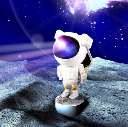 PROJEKTOR GWIAZD LAMPKA NOCNA RZUTNIK LED ASTRONAUTA KOSMONAUTA + PILOT + Darmowa dostawa